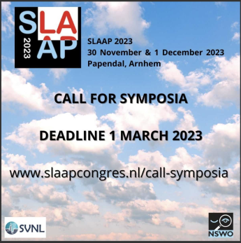 SLAAP2023 - Call for Symposia